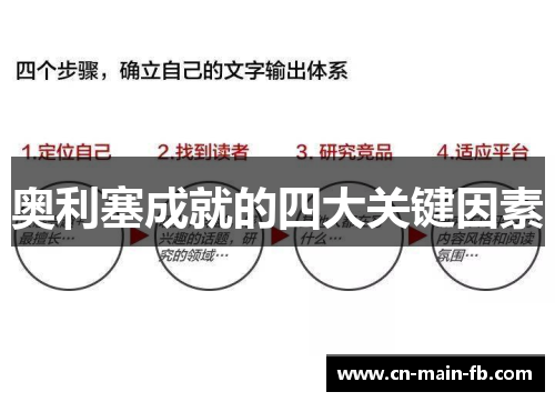 奥利塞成就的四大关键因素